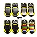 4 Pairs No Tie Shoelaces for Kids and Adults, Lazy Elastic Waterproof Flat Silicone Shoe Laces for Sneaker Boots Board and Casual Shoes