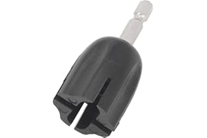 Guitar String Winder Head, Drill Bit Plug Peg Puller DIY Maintenance Tool for Folk Guitar, Electric Guitar, Bass, Classical G