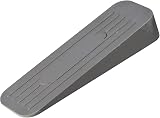 Merriway BH04892 Heavy Duty Non-Slip Rubber Door Wedge Stopper 120 x 40mm view 1