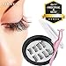 [TYPE1,2] Dual Magnetic 2 Styles 3D Eyelashes - Premium False Eyelash Extension Set Natural Look - Magnetic Eyelashes (8 piece) + 1 Iron Plate Case + 1 Eyelash Tweezers [Original & Sexy]