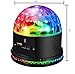 Technical Pro DJ Light, Magnetic, Rechargeable, 9 Color LED Bluetooth Speaker Rotating Magic Ball Stage Light Sound Activated with Remote Control MP3 USB and Bluetooth Playback for Disco Club Party
