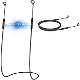 Softvox Earplugs Lanyard 2PCS, Magnetic Tug-Resistant Safety Connector Cord Keep Ear Plugs Secure Handy, Anti-Loss Silicone Strap Works with Any Earplugs, Earphones, Earbuds with Removable Tips