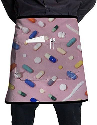 Pills Waist Apron Bacon Bib Intended For Teens One Size Grill Dacron