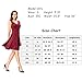 InsNova Women’s A-Line Cocktail Dress Bridesmaid Skater Knee Length Fit Flare