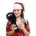 Ofeily Wine Carrier, Durable Neoprene Single Bottle Wine Tote Bag/Beer/Cans/champagne/Water or Drink Bottle Bag(1-Bottle, Black)