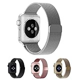 Apple Watch Band, EH HE 42mm Fully Magnetic Closure Milanese Clasp Mesh Loop Metal Bracelet Strap Bands for Apple Watch & Sport & Edition