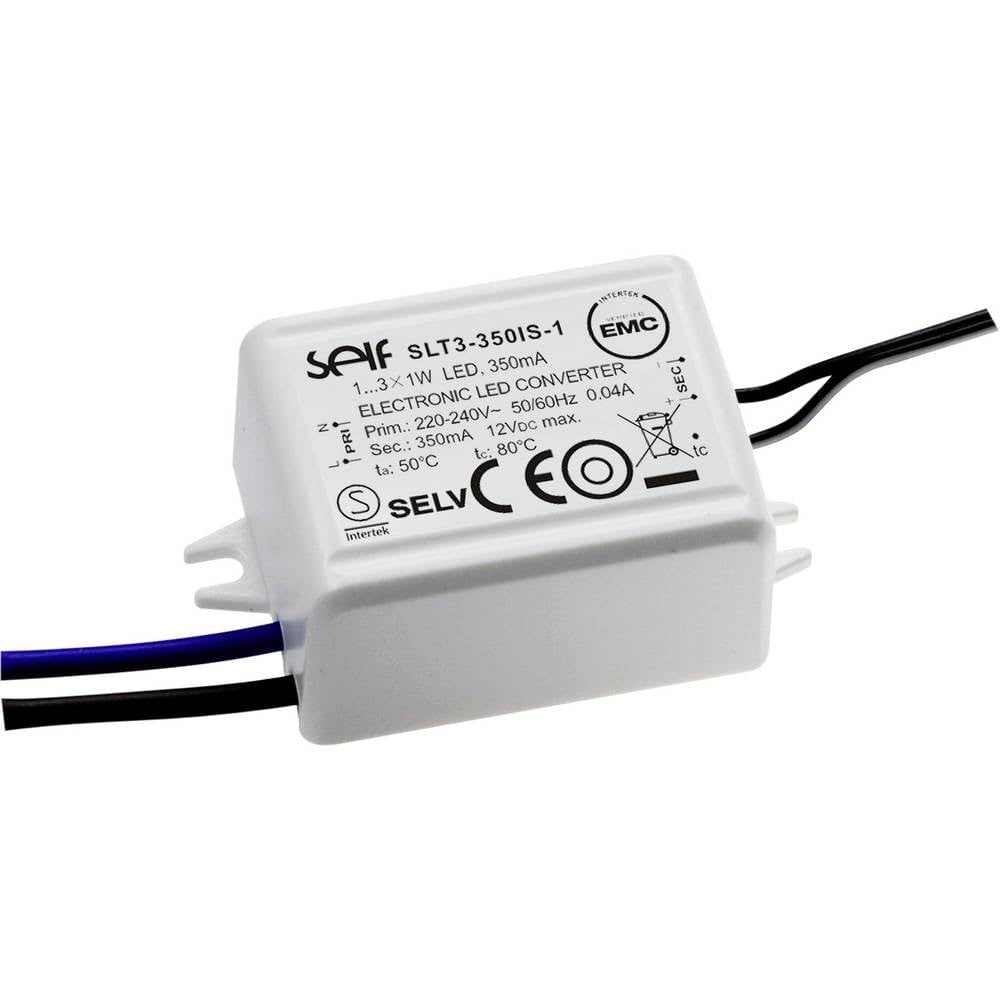 Self Electronics SLT3-700IS-1 LED Driver Constant Current 2.94 W 700 mA 2.0-4.2 V/DC Furniture Approval, Not Dimmable, Übe