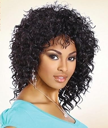 Amazon Com Fusion Human Hair Blend Deep Wave Curly Hair
