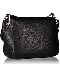 Anne Klein - Bolso bandolera con bisagras