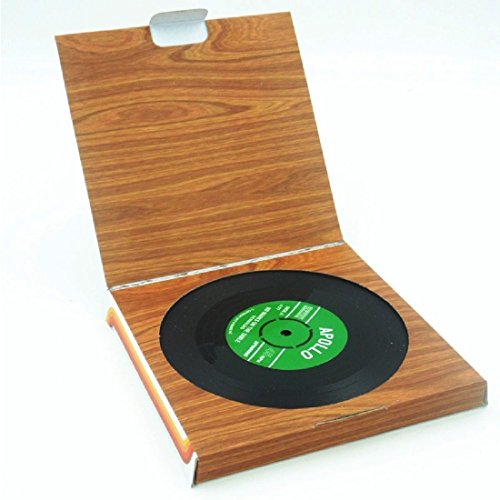 Gama-Go - Sottobicchieri In Silicone A Forma Di Disco In Vinile, Confezione Da 4 (colori Assortiti) - 6
