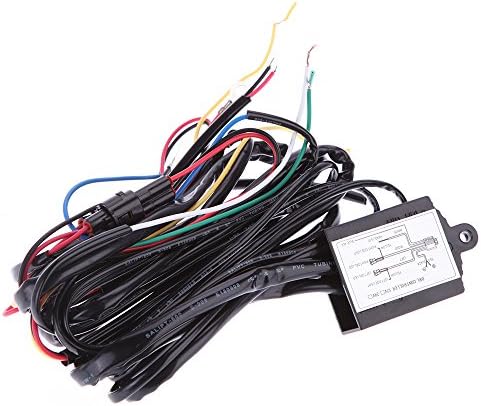 EverTrust(TM) Universal Auto Car Led DRL Daytime Running Light Relay Harness Auto Car Controller Switch 12V Car Led Lamp Bulb Controller