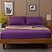 SONORO KATE Sheets Super Soft Microfiber 1800 Thread Count 18 Inch Deep Pocket 4 Piece Queen Size Purple
