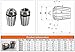 ER20 Collet Set, 13pcs ER20 1-13mm Spring Collet Set Chuck Collet for CNC Engraving Machine & Milling Lathe Tool Holder (ER 20 /13PCS)