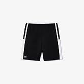 Lacoste Mens Lightweight Colorblock Stripe Tennis Shorts