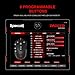 Gaming Mouse RGB LED Backlit Wired MMO PC Gaming Mouse M715-RGB DAGGER by Redragon, Ergonomic High-Precision Programmable Gaming Mouse with 7 RGB backlight modes up to 10000 DPI User Adjustablethumb 2
