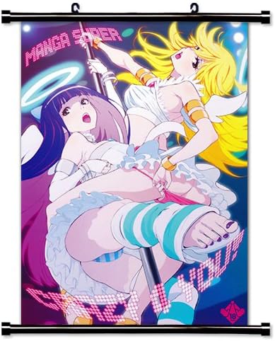 Amazon Co Jp ガーターベルト付きパンティ ストッキング アニメ 布製 壁掛けスクロールポスター 32インチ X 45インチ ホーム キッチン