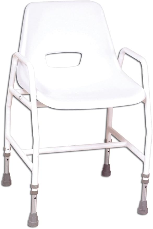 NRS Healthcare Height Adjustable Shower Chair (Eligible for