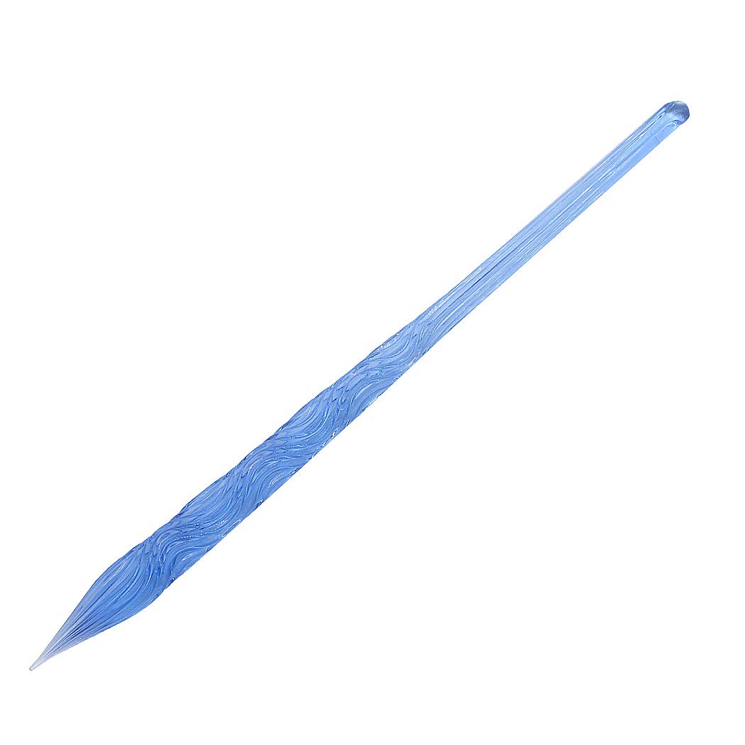 SIPLIV Handmade Crystal Glass Thread Dip Pen Fountain Pen Kit Vintage Calligraphy Signatures Pen with A Pen Holder for Birthday Christmas Gift, Green