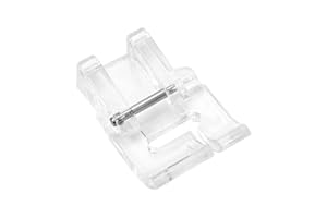 TISEKER Applique Clear Presser Foot for All Low Shank Snap On Singer, Brother, Babylock,Euro-Pro, Janome, Kenmore, White, Juki, Simplicity, Elna and More Sewing Machines