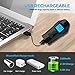 XINJI LED Bike Light Set with Speedometer, USB Rechargeable Bike Computer, Loud Bike Bell, Waterproof Odometer and Tail Light (Black)