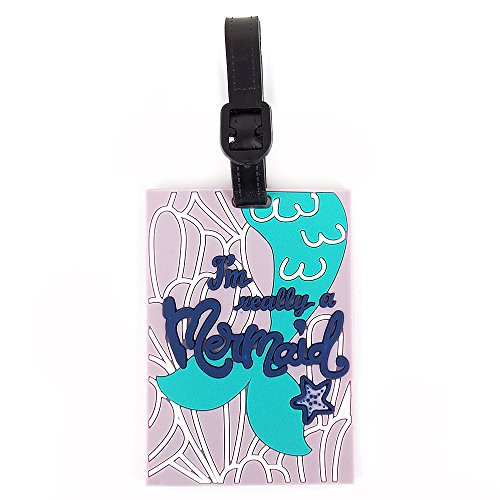I AM REALLY A MERMAID LUGGAGE TAG - Thumbnail 2