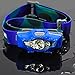 Rayvenge T1A LED Headlamp with Red Light, 115-Lumen, 114-Meter, IPX6 Waterproof, 6 Light Modes, 80h Long Battery Life, Only 1.3oz - Best Headlamps for Running, Camping, Hiking (Blue)