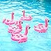 Z11 Flamingo Drink Holder Pool Float, Inflatable Floating Coasters-Best Pool Party, 2 Piece