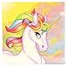 Juvale 144 Piece Unicorn Party Supplies (Serves 24 Guests) Plates, Napkins, Cups, Forks, Spoons and Knives