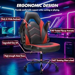 Sweetcrispy Computer Video Game Desk Chair