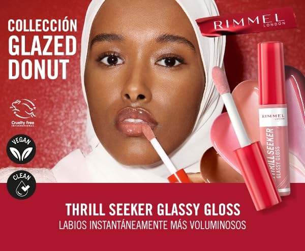 , Thrill Seeker Glassy Gloss Brillo de Labios Frosted Berry 750 10ml