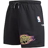 Pro Standard NBA Mens Mens NBA Echo Logo Brushed Back French Terry Fleece Short