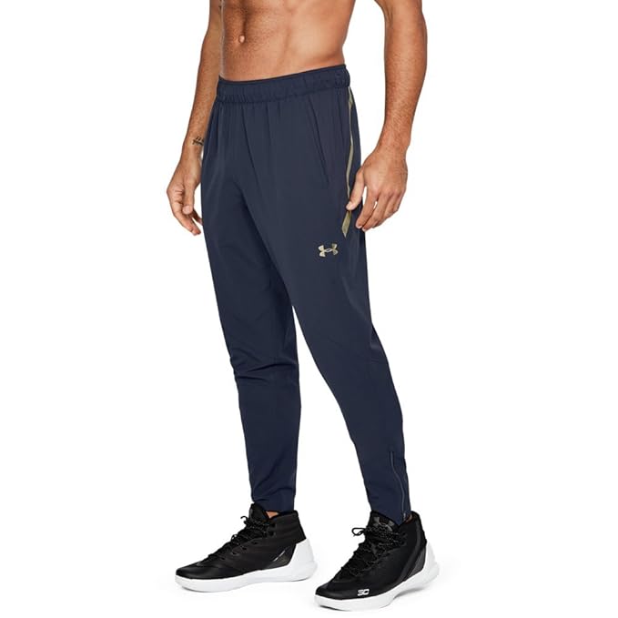 Under Armour Men's Select Warm Up Pants, Midnight Navy (410), Medium