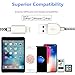 iPhone Charger Cable MFi Certified Lightning Cord 5Pack 3FT/6Foot/10Feet Sharllen Nylon Braided iPhone Charger USB Fast Charging&Syncing Wire Compatible iPhone12/11Pro/XS/Max/XR/X/8P/7/6/iPad White