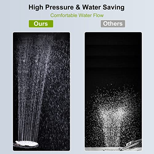 Shower Head, High Pressure Shower Head With Handheld, Extra Long 80\