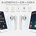 Bluetooth 5.0 Wireless Earbuds, Cshidworld True Wireless Headphones IPX7 Waterproof 24H Playtime Deep Bass HiFi 3D Stereo Sound Auto Pairing Bluetooth Headset with Charging Case