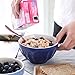 DOWAN 28 Ounce Large Cereal Bowls Set, Porcelain Bowls for Soup, Salad, Rice, Pasta, Microwave & Dishwasher Safe - Set of 6, Assorted Color