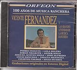 Disco de Vicente Fernández: «Vicente Fernandez y las Grandes Leyendas de la Musica» (Anverso)