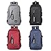 Porseme Water Resistant Polyester Laptop Backpack on USB Charging Port (Blue)