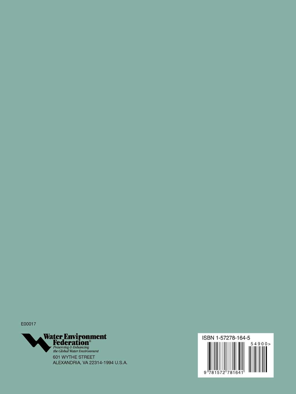 Wastewater Laboratory Analysts' Guide to Preparing for Certification Examination