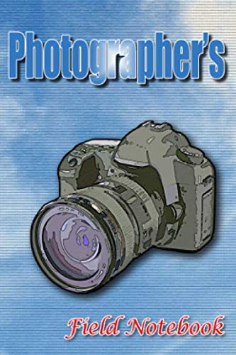 Photographer's Field Notebook: Pocket sized notebook for making notes prior to a photography assignment, to ensure you don't miss that vital shot. ... for sketches and notes. A practical gift.