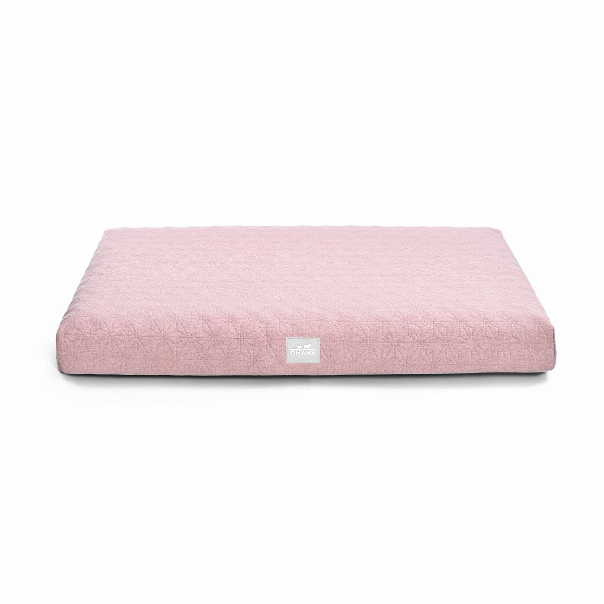 OHANA SOFIA ORTHOPAEDIC MEMORY FOAM MATTRESS SMALL PINK DOG BED