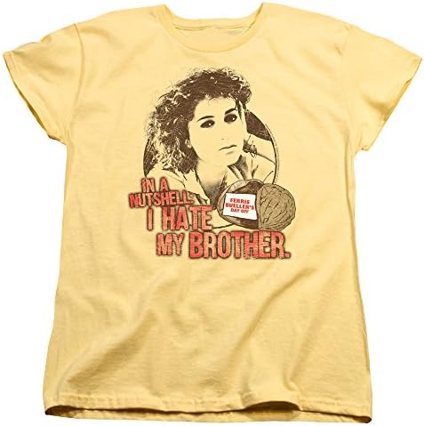 Ferris Bueller's Day Off Teen Comedy Movie Nutsheel Women's T-Shirt Tee