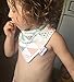 Storeofbaby 4 Pack 100% Cotton Baby Bandana Drool Bib for Boys and Girls Shower Gift Set , Super Absorbent