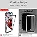 Magnetic Case for Galaxy Note 9,Clear Tempered Glass Hard Back Cover [With Built-In Magnets Metal Bumper Frame],360° Full Protection Ultra Slim Phone Case for Samsung Galaxy Note 9 6.4''[Black]