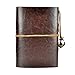 Travel Vintage Journal, Pu Leather Cover Blank Notebook