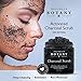 Brooklyn Botany Premium Activated Charcoal Scrub - Deep Exfoliation, Pore Minimizer & Reduces Wrinkles, Acne Scars, Blackhead Remover & Anti Cellulite Treatment - Body Scrub & Facial Cleanser - 10 oz