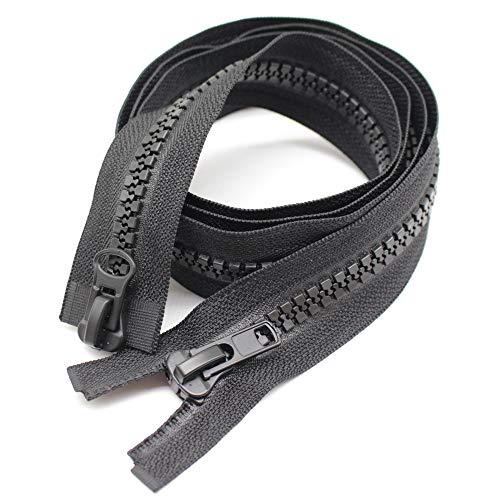 Meillia 26 Inch 10 Two Way Separating Jacket Zipper Heavy Duty Plastic