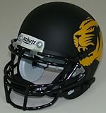 NCAA Missouri Tigers Collectible Alt 1 Mini Helmet, Matte Black