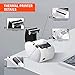 WiFi POS Receipt Printer, MUNBYN White 80mm Direct Thermal Printer with USB Serial Ethernet,Support Android iOS Windows PC 300mm/sec Wireless Printing ESC/POSthumb 4