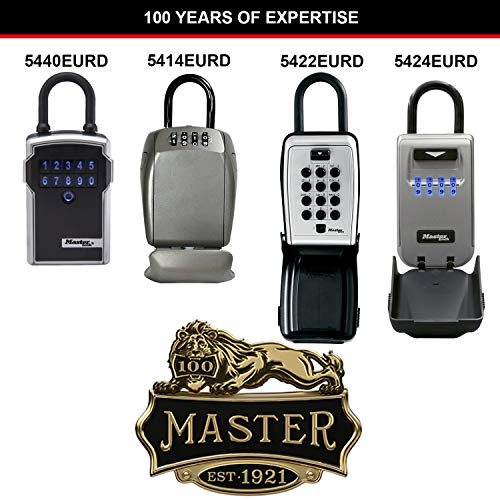 Master Lock Heavy Duty Key Lock Box, Outdoor Lock Box for House Keys